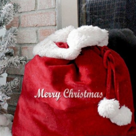NIP XL Santa Sack Bag for Christmas Holiday Santa 46" X 56" - Picture 2 of 2